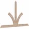 Ekena Millwork Richland Smooth Timber Gable Bracket, Douglas Fir, 96"W x 60"H x 1 1/2"D x 5 1/2"F, 15/12 Pitch GBW096X60X0206RIC00SDF - alternate 3